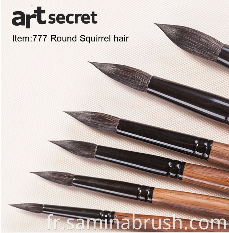 Round Art Brush